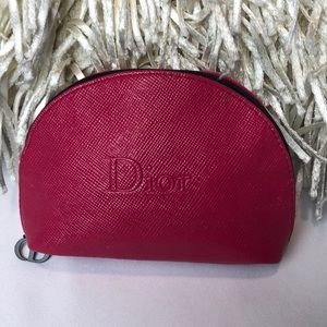 Dior cosmetic makeup bag